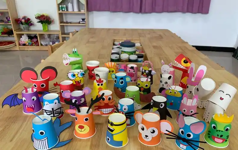 纸杯"加工厂"——幼儿园纸杯手工制作