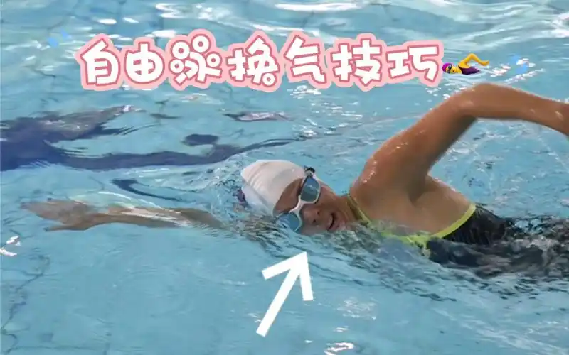 自由泳换气技巧9069♀15还不会换气的可以看过来了6015自由