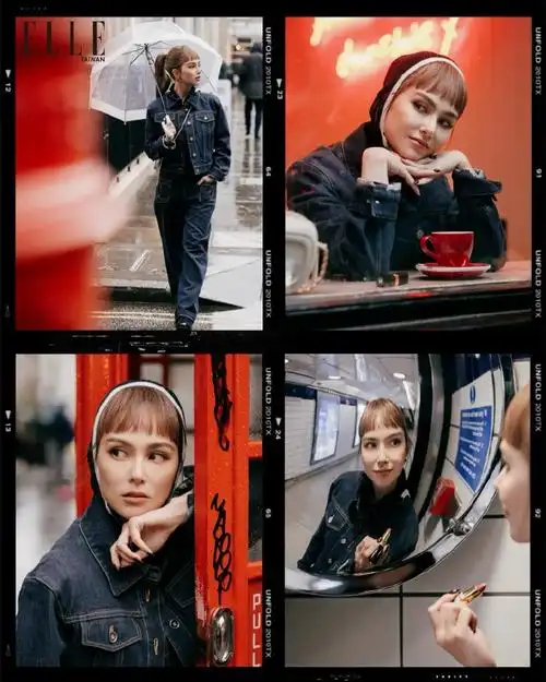 昆凌在伦敦拍摄的最新杂志大片,真的太美啦!