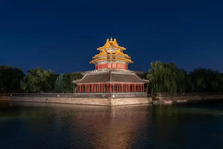 故宫角楼夜景