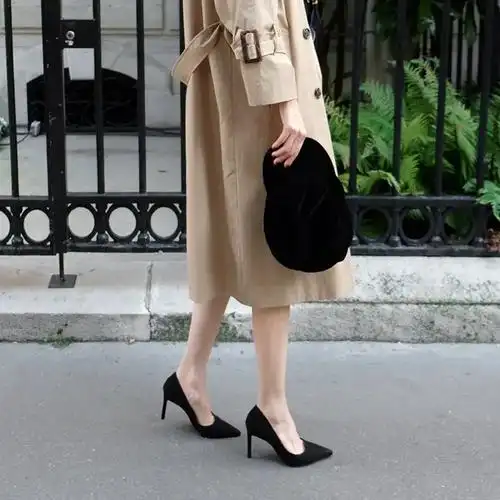 这双高跟鞋真的太好穿了!