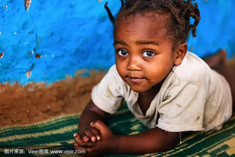 非洲小女孩,埃塞俄比亚,东非