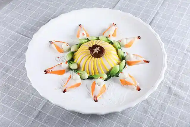 新东方杯比赛现场菜品图片-热菜 酥点