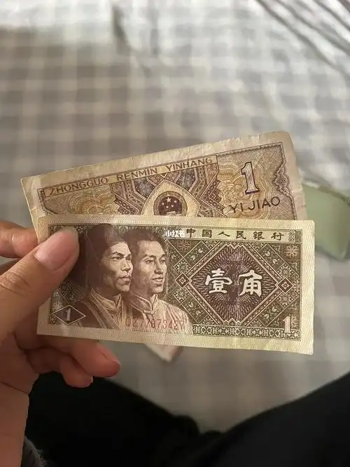 小时候这两毛钱能买一根辣条,一包汽水hahaha~#一毛钱的快乐