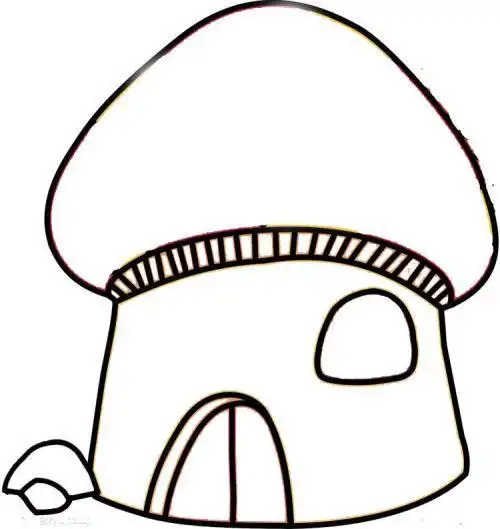 小班车厢简笔画小班简笔画图片大全幼儿园简笔画房子小班建筑物简笔画