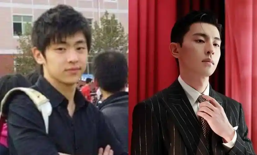 10位明星出道前后对比肖战鞠婧祎判若两人杨洋李现从小帅到大