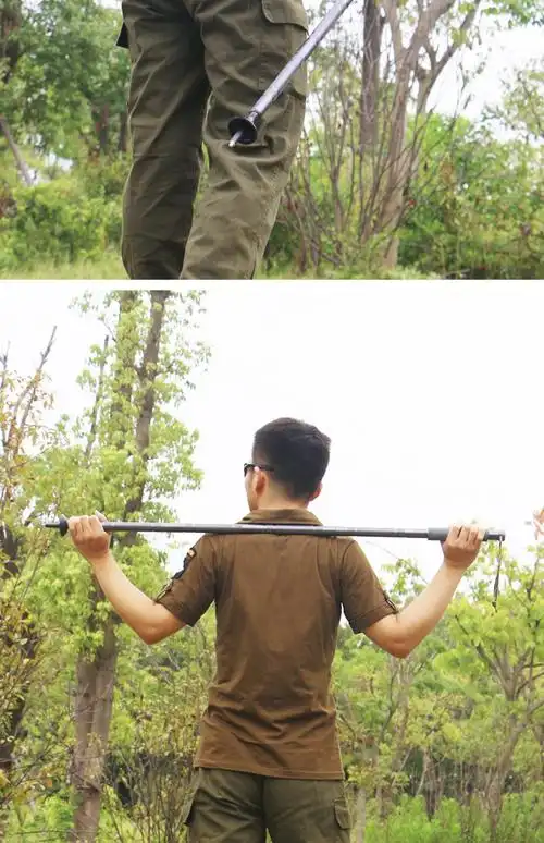 登山杖旅行杖防身装备徒步装备超轻多功能伸缩折叠拐杖手杖行山杖