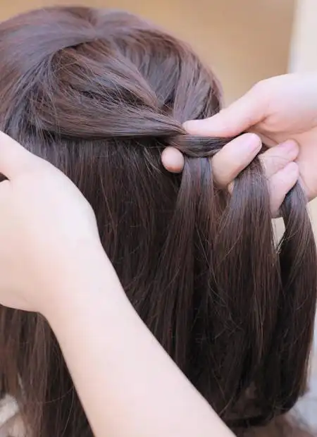 2021款淑女编发发型图片及扎法