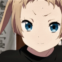 动漫二次元卡通少女萌妹拒绝后退gif动图_动态图_表情包下载_soogif