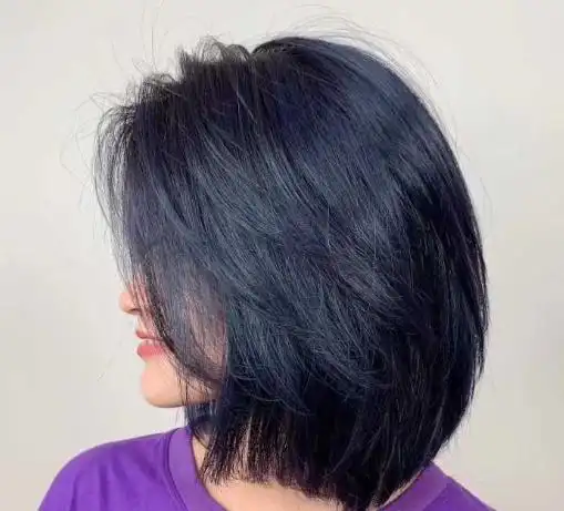 深蓝色怎么调配出来 蓝黑色头发会显老吗 - 发型设计 - 辣妈营