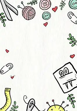 矢量文艺手绘手工diy