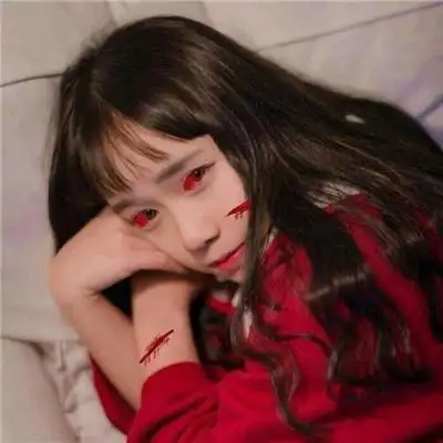 2019万圣节女生恐怖头像 搞怪吓人的女生万圣节头像