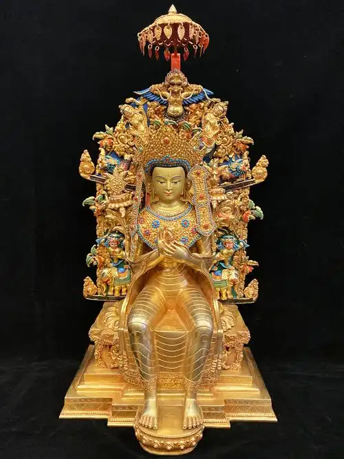 这三尊佛,堪称藏传佛像中的顶梁柱!