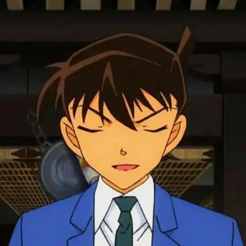 工藤新一自截头像高中生阶段果然是最帅的