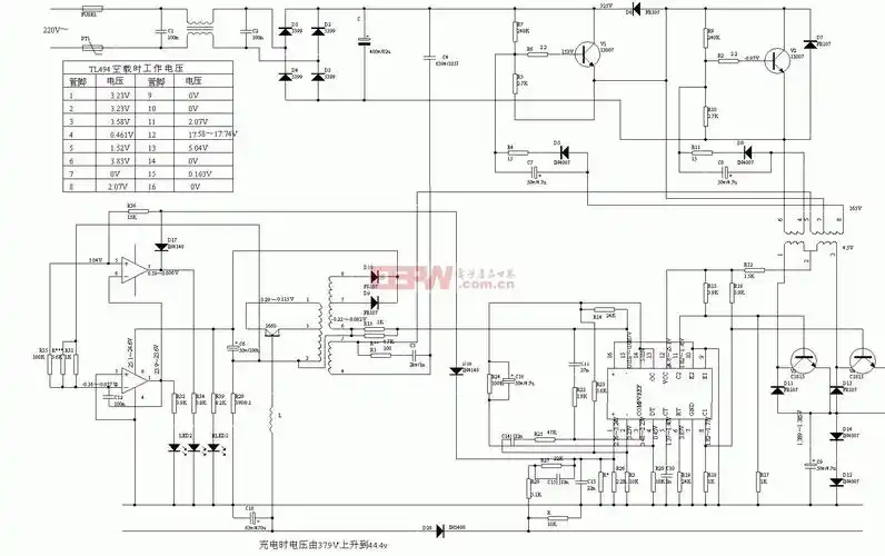 电动车gd-36充电器电路图