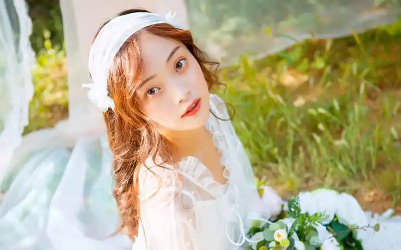 性感美女制服诱惑写真图片桌面壁纸