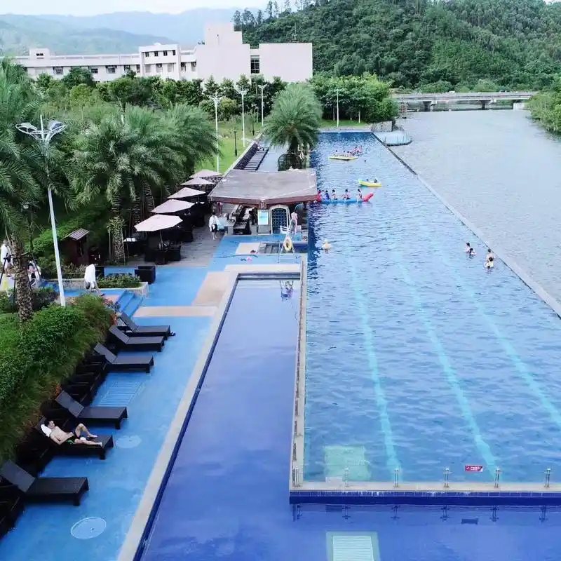 开在我大汕尾的度假7315酒店-7615水底山温泉庄园 广东真是