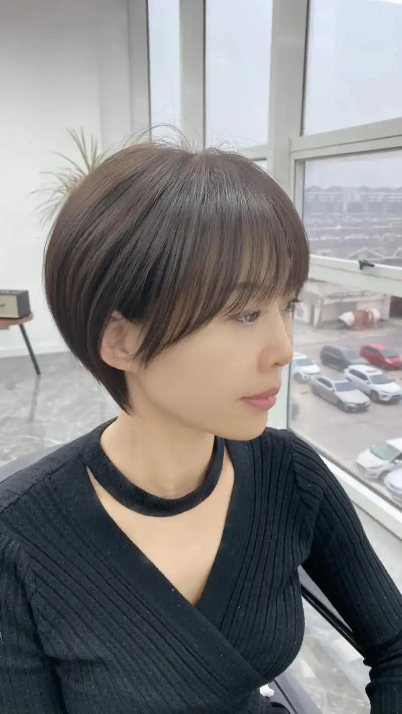 百分之九十九的女生都适合的短发