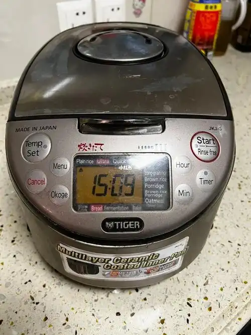 用了15年的tiger虎牌电饭煲