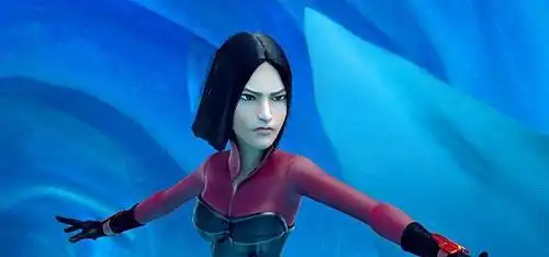 尚雯婕饰演的女忍者同样也是《熊出没之奇幻空间》之中的女性角色,她