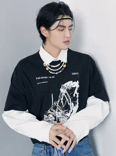 【国内现货】evae 珍珠骰子笑脸银项链asap rocky 吴亦凡同款嘻哈