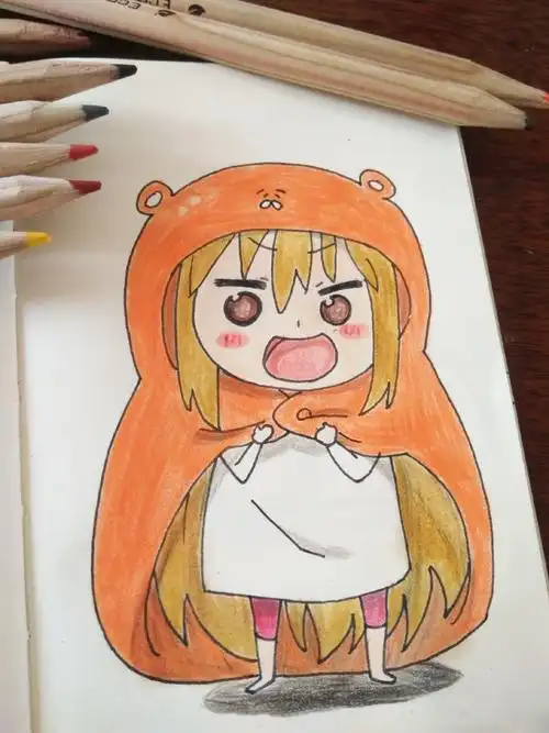 小埋简笔画图片大全q版人物萌图手绘超简单