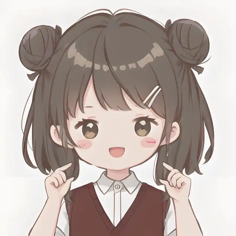 丸子头.快看,是哪个小可爱来了#女生头像 #优质头像 #漫画 - 抖音