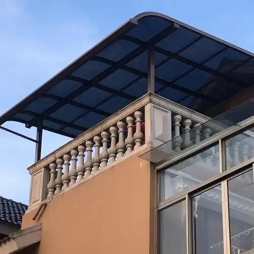 赫斯唯 户外庭院别墅铝合金遮阳棚 阳台露台遮阳雨棚