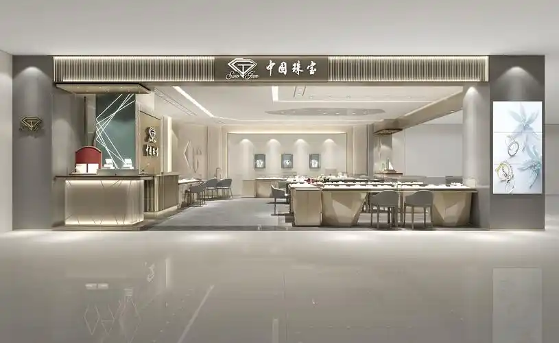 商场边厅店-店面形象-中国珠宝