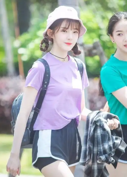 创造101》节目中校花级选手,在《创造101》节目第二次公演中,和吕小雨