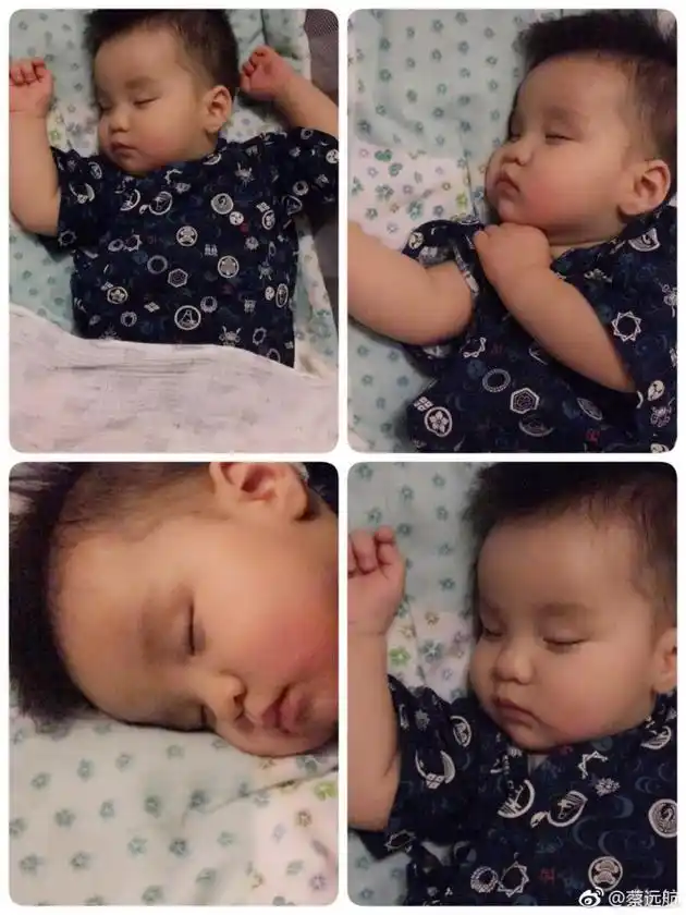 孙茜与蔡远航的儿子"蔡小宝"