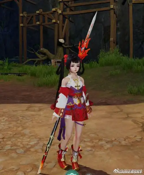 剑网3重制版天策三阶95小橙武实装外观展示 小橙武截图欣赏