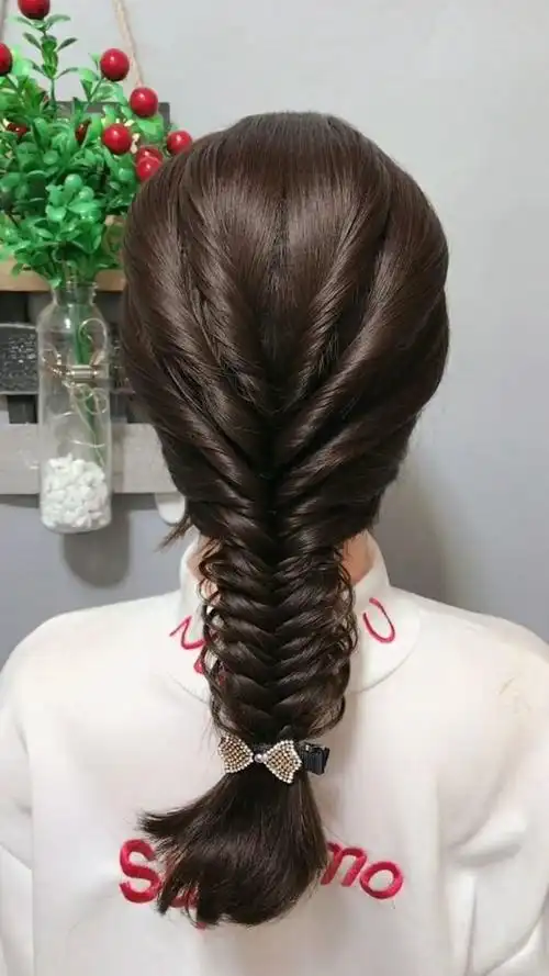 超级美的蜈蚣编发,太美啦,女神必备发型