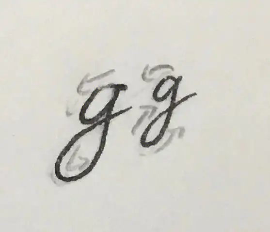 英文圆体书写71第二弹