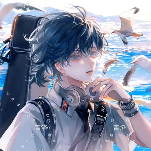 兰西候鸟周边明信片原创扭蛋头像男生二次元卡片纸片插画贺卡【15天内