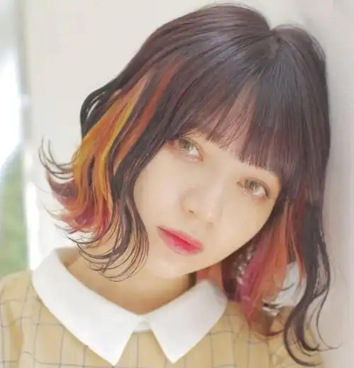 短发女生染发推荐颜色 染个彩虹发色吸睛度upupup