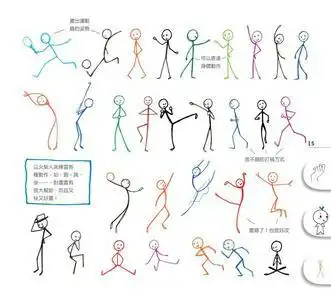 火柴人剪纸教程