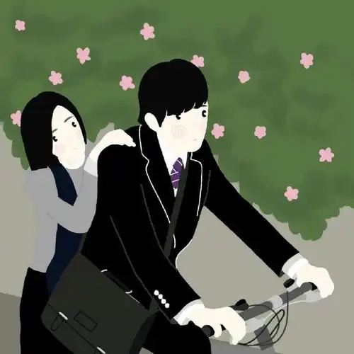 不能说的秘密卡通图片大全 不能说的秘密卡通版情侣壁纸-腾牛个性网