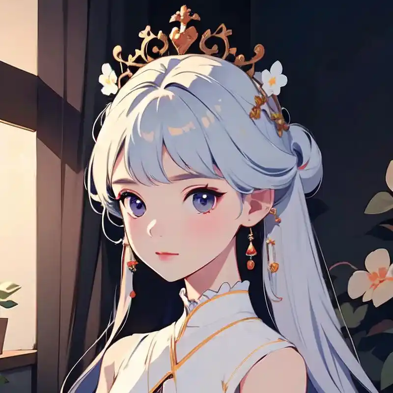 动漫女生高贵头像78绝美之选95