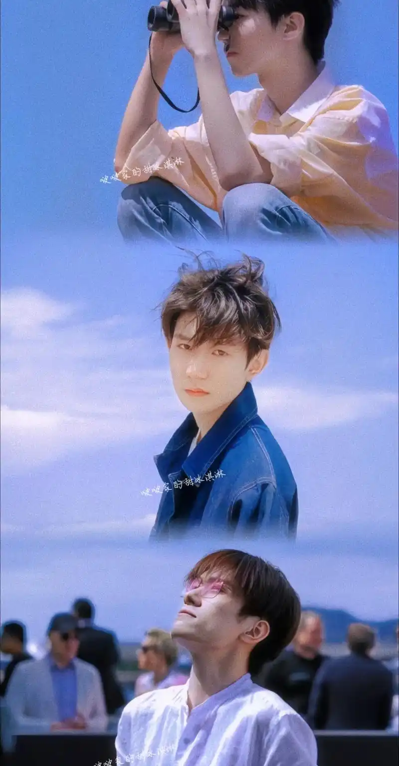 tfboys壁纸."十年听着很长,其实风一吹就只剩下回忆了" - 抖音