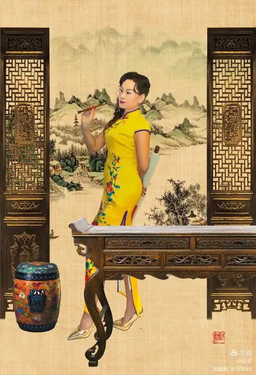 中国风人像~旗袍