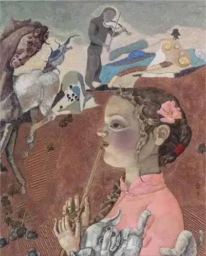 曹力个展油画作品欣赏