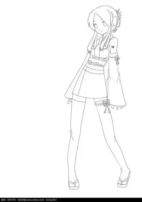 画法小女孩侧面简笔画小女孩侧面简笔画可爱娃娃侧身简笔画女孩侧身简