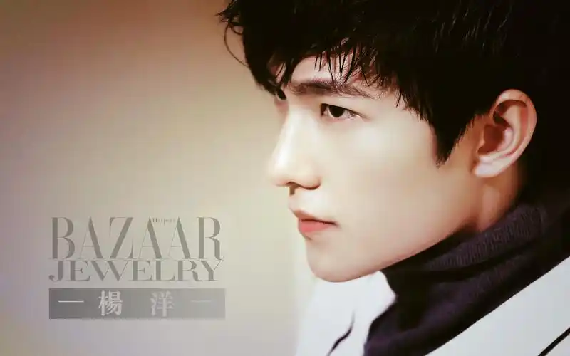 小鲜肉杨洋芭莎写真高清电脑桌面壁纸下载1