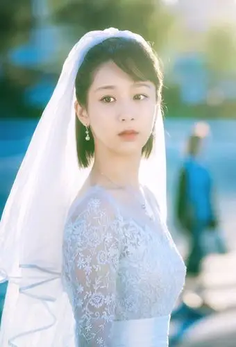 女明星婚纱造型:杨紫娇俏,赵丽颖耍酷,迪丽热巴秀曲线,刘诗诗仙女落泪