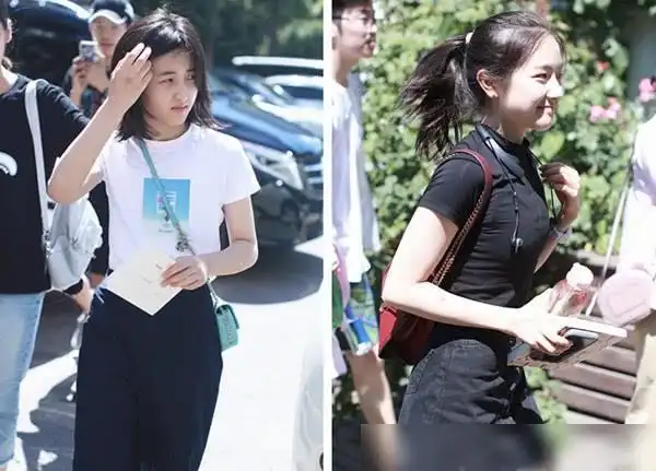 张子枫李兰迪合体亮相青春洋溢画面养眼满脸胶原蛋白惹人羡