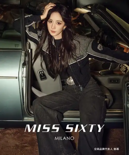 miss sixty首位亚洲面孔的全球代言人@杨幂拍摄2024秋冬系列广告
