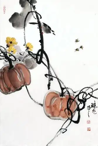 「艺惠藏」画家毕珠光花鸟画作品气韵生动,亦古亦今尽显大家风范