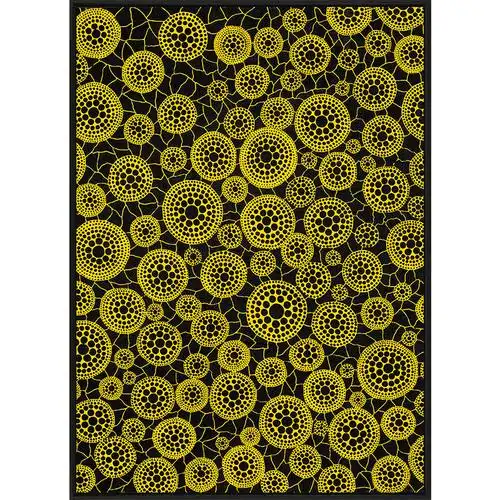 草间弥生装饰画