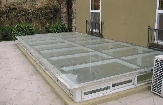 别墅的采光天井怎么处理,可以封闭成阳光房吗?